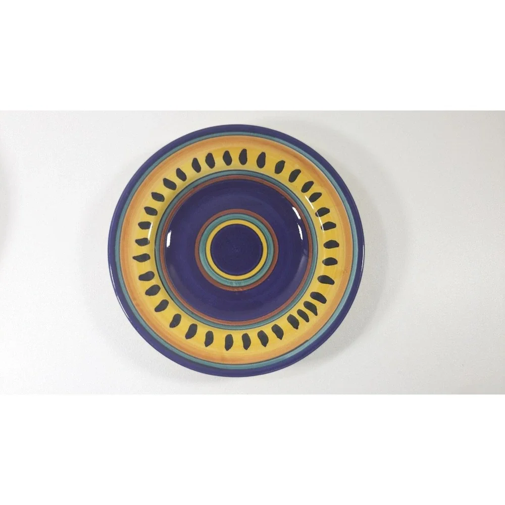 Set of 4 Pier 1 ITALIAN SWIRL 9 1/2